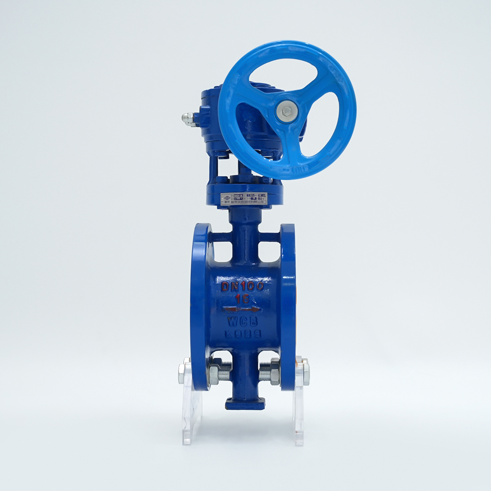 鋳鋼製フランジバタフライバルブ D343H-16C