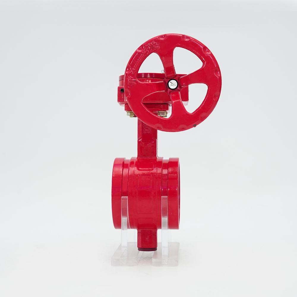 タービン溝型バタフライバルブ D381X-16Q